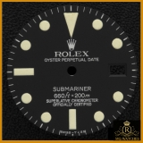 Dial Rolex Submariner White Letter Ref 1680 Matte Dial Off White Lume Original Stock #18-ORI