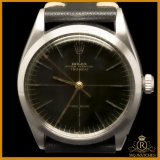 Rolex Oyster Perpetual Precision Ref 6556 Tru-Beat  Gilt Dial Rare!